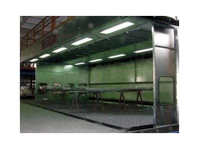 Wasserwand Nasslackierkabine Botersan SPYK-100 - 1