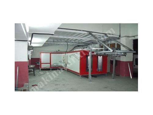 U Tipi Boya Pişirme Fırını / Berk Teknik U Line