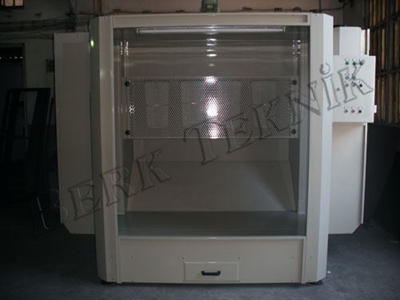 İkiz Toz Boya Kabini / Berk Teknik Twin Line - 1