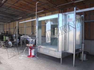 İkiz Toz Boya Kabini / Berk Teknik Twin Line - 2
