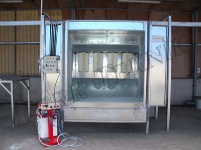 İkiz Toz Boya Kabini / Berk Teknik Twin Line - 3
