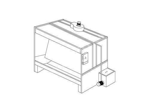 Su Perdeli Yaş Boya Kabini Omega O-YBK-001