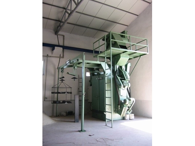 Çift Askılı Kumlama Makinesi Satıcı SAT 1500x1500 ATN2