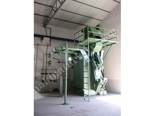 Çift Askılı Kumlama Makinesi Satıcı SAT 1500x1500 ATN2