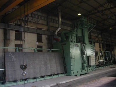 Dik Sac Kumlama Makinesi Satıcı SAT-3000/TN6