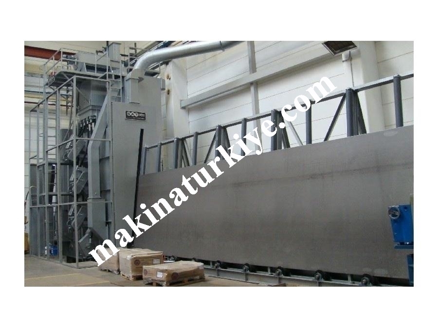 Dik Sac Kumlama Makinesi Satıcı SAT-3000/TN6