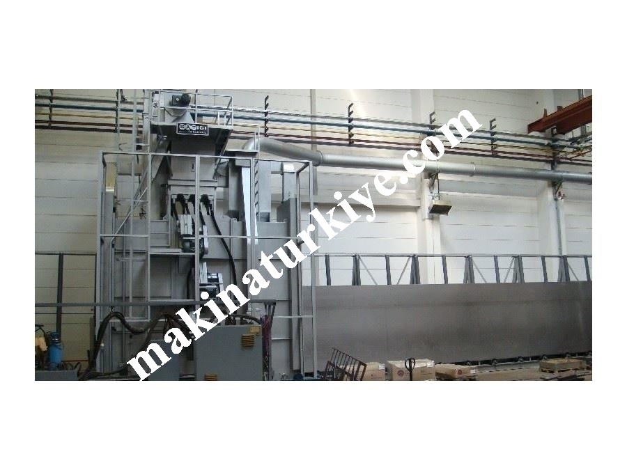 Dik Sac Kumlama Makinesi Satıcı SAT-3000/TN6