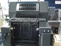 2 Color Sheetfed Offset Printing Machine / Heidelberg Gtoz 46 - 0