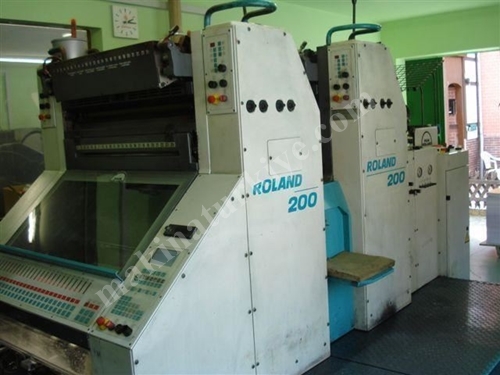 2. El Ofset Baskı Makinası / Man Roland 202 E Ob