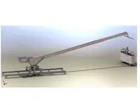 Телескопическая стрела тяжелой нагрузки для очистки фасадов