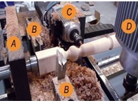 Tormat Pro CNC Wood Lathe Machine - 3