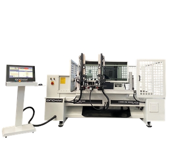 2 Eksen CNC Ağaç Torna Makinesi  - 1