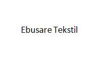 Ebusare Tekstil  Logo