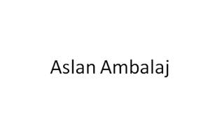 Aslan Ambalaj  Logo
