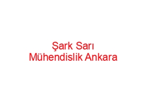 Şark Sarı Mühendislik İletişim Logo