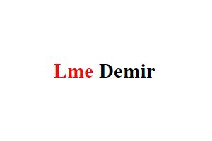 Lama Demir Metal Endüstri Ürünleri  Logo