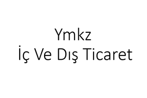 ymkz geri dönüşüm hizmetleri  Logo