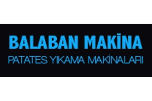 Balaban Makina Patates Yıkama Makinaları