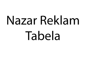 Nazar Reklam Tabela Murat ÖLMEZ