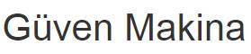 Güven Makina  Logo