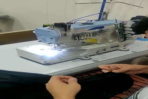 Otomatik İplik Kesme Etek Reçme Makinası