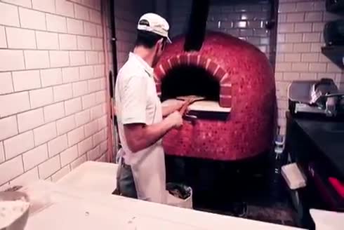 135x135 Cm Döner Tabanlı Gazlı Pizza Fırını