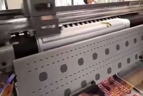 200 m2/Saat 4 Kafalı Solvent Baskı Makinesi