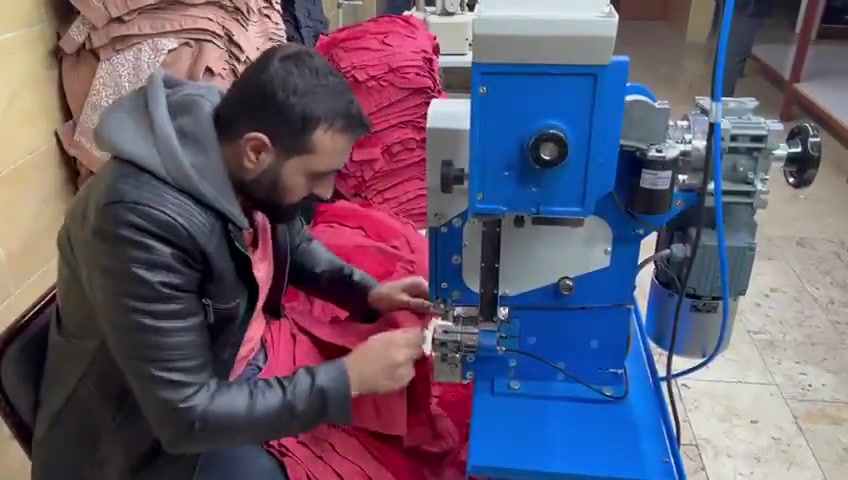 Otomatik 14-17 Düğme Çakma Makinası 