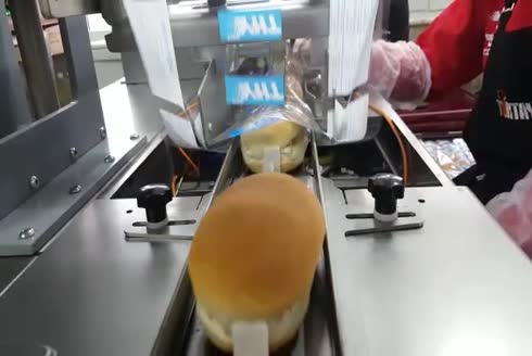 Roll Sandviç Francala Ekmek Paketleme Makinası