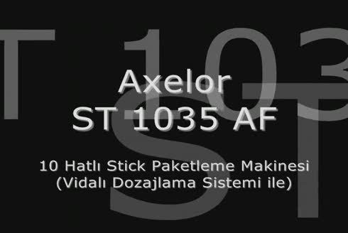 10 Lu Stick Paket Makinesi