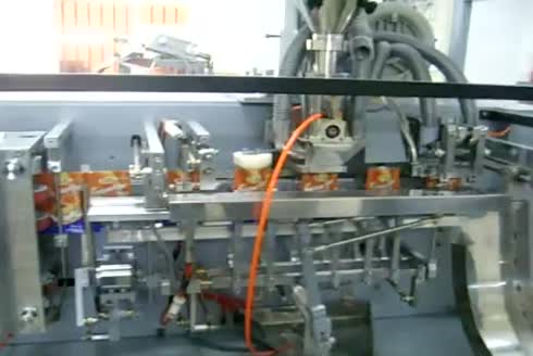 Toz-Sıvı Dolum Paketleme Makinası 40 Adet/Dk