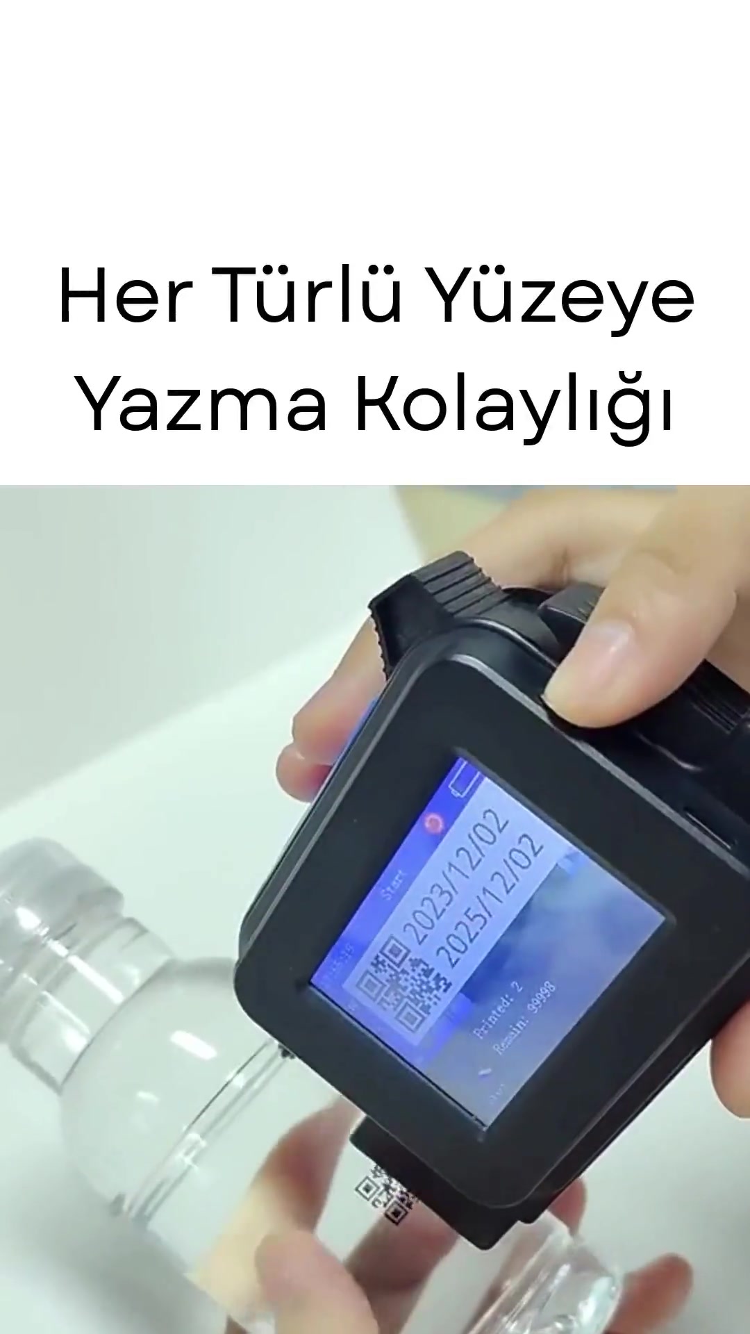 Arisjet El Tipi Mini Tarih Kodlama Makinesi
