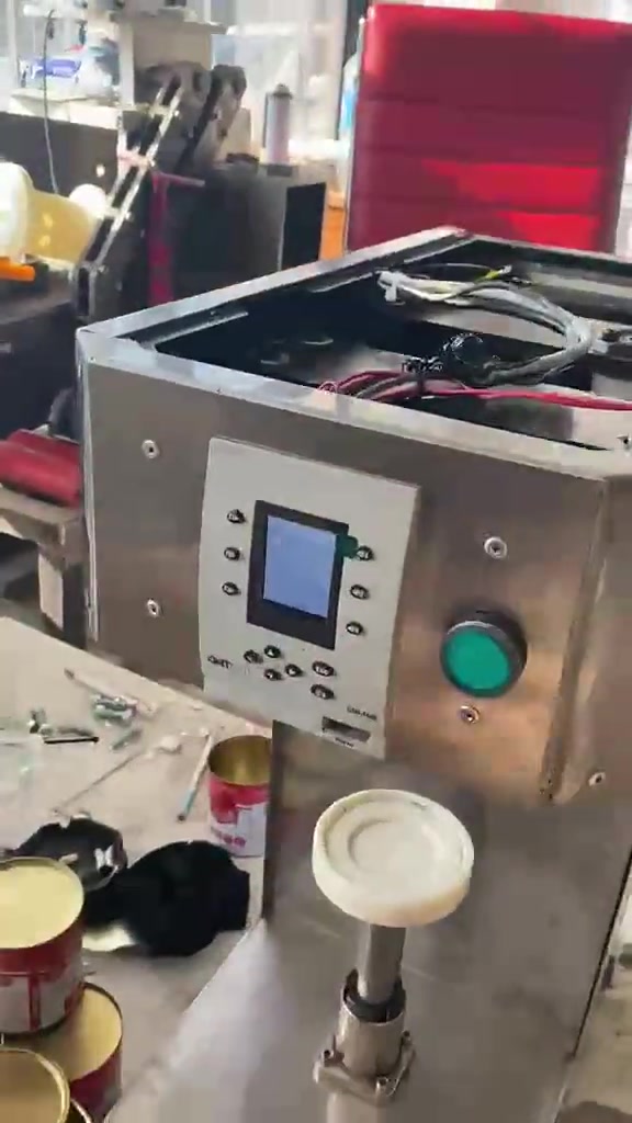 Kavanoz Kapak Sıvama Makinası