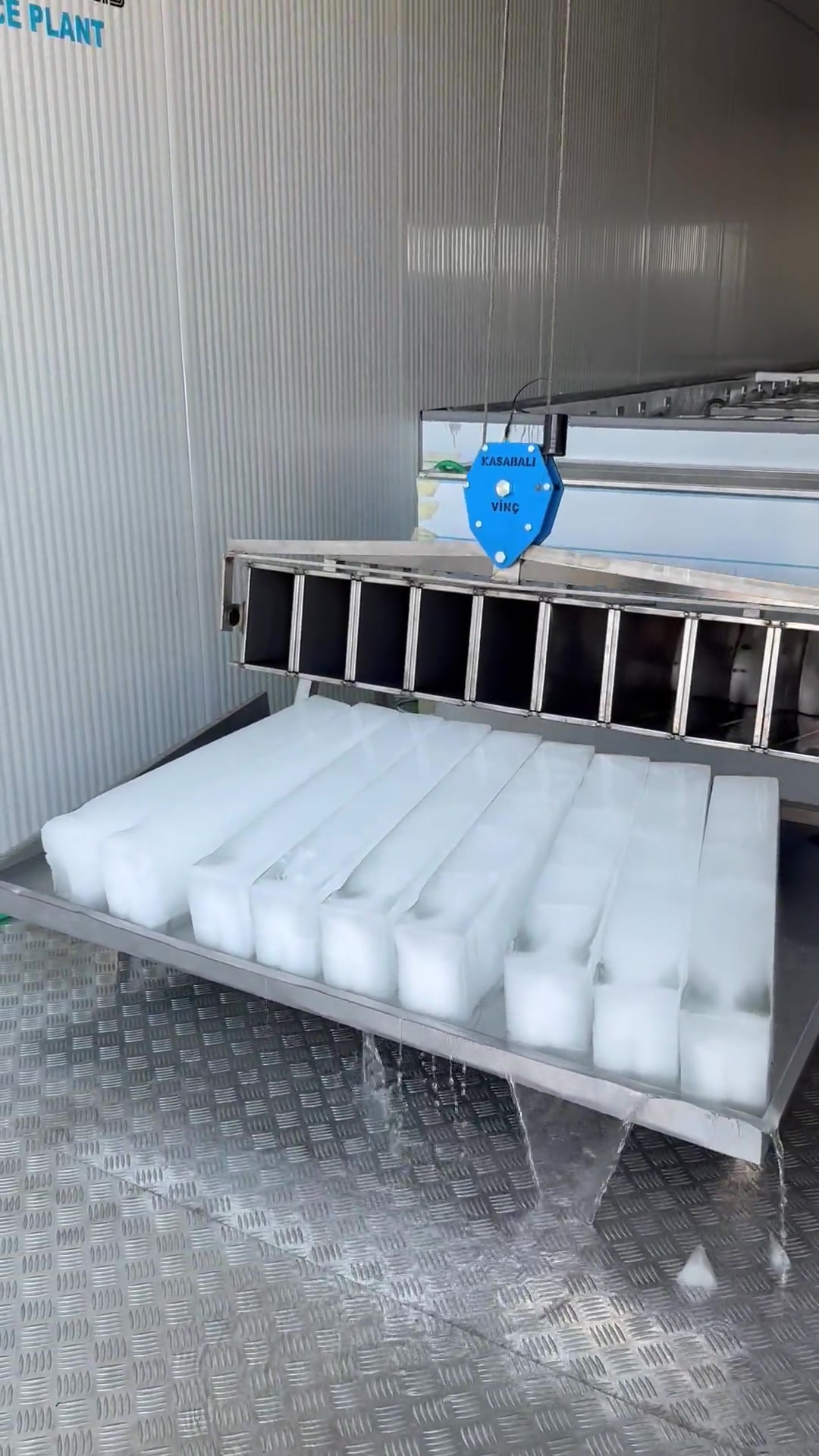 10 Ton Konteyner Mobil Kalıp Buz Makinesi