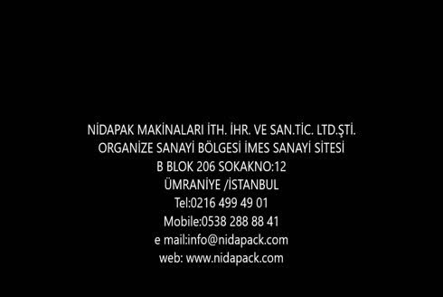 NP-150 Sabun ve Bisküvi Tam Otomatik Paketleme Makinası