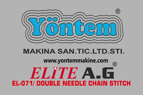 Elite A.G Çift İğne Zincir Dikiş / El-071