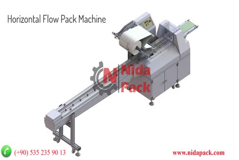 NP-400 Yatay Yastık Tipi Flowpack Paketleme Makinası