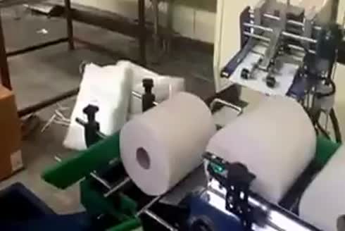  25 Paket/Dak Sürekli Kesim (Kağıt Havlu) Shrink Makinası