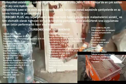 Turbomix Sıva Makinaları
