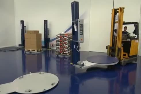 Tartı Sistemli Palet Streçleme Makinası