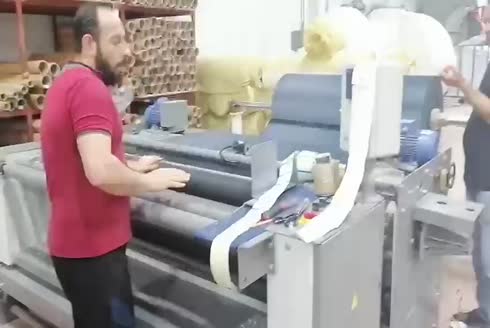 Örme Likra Dokuma Son İşlem Kumaş Laminasyon Makinesi
