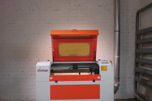 600x900 mm Ahşap Lazer Kesme ve Kazıma Makinesi 