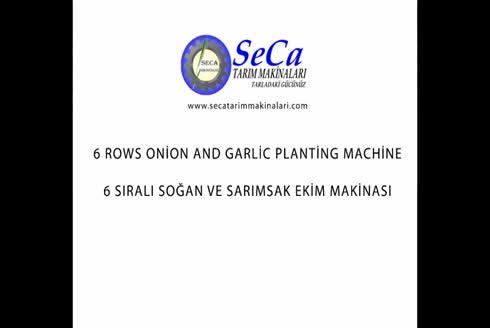 6 Rows Onion and Garlic Planting Machine