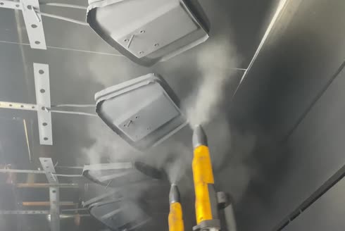 Electric Twin Type Electrostatic Powder Coating Booth