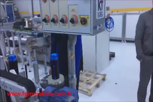 10-300 Mm 4000-6000 Adet / Saat Yatay Etiket Yapıştırma Makinası