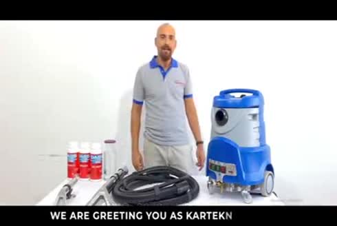 C90 Buharlı Sıcak Soğuk Halı Koltuk Yıkama Makinası 