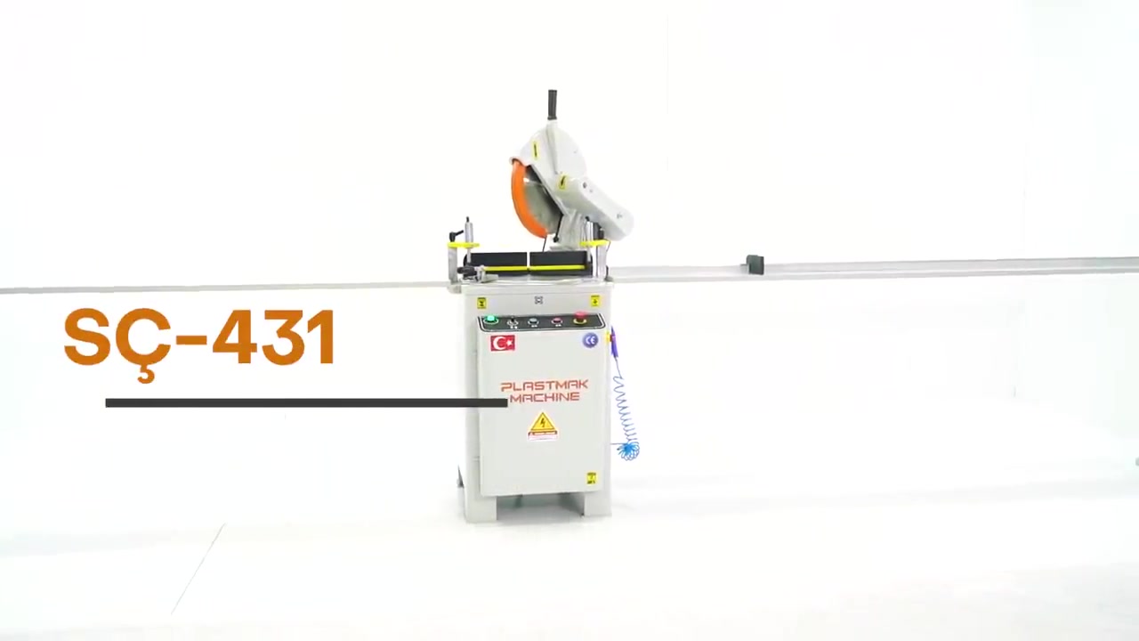 2 Bıçaklı Alüminyum Pvc Orta Kayıt Alıştırma Makinası