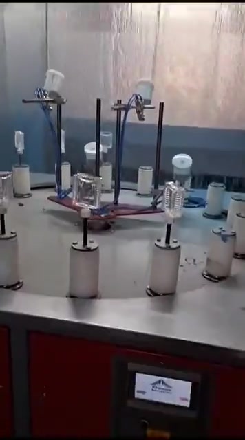 16 İstasyonlu yaş Boya Robotu