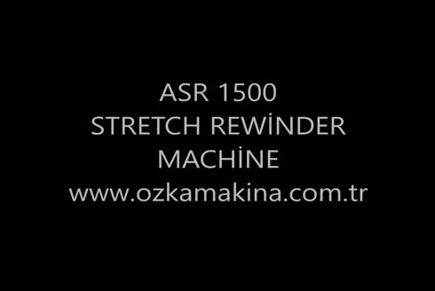 ASM 1500 Otomatik Streç Dilimleme Makinası