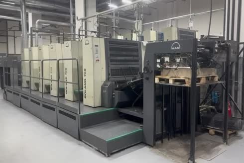 2006 - Man Roland R 705-3B+Lv (MAN ROLAND 5 COLOURS OFFSET PRINTI...